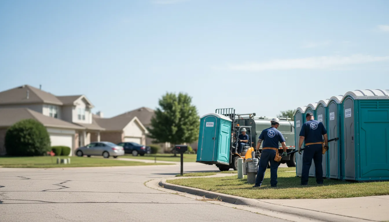 Porta Potty Rental in Maroa, IL near me